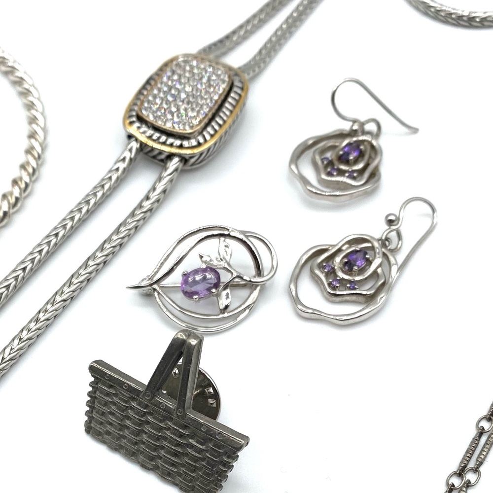 Jewelry Lot of Vintage to Modern Wearable Jewelry - Picture 8 of 13